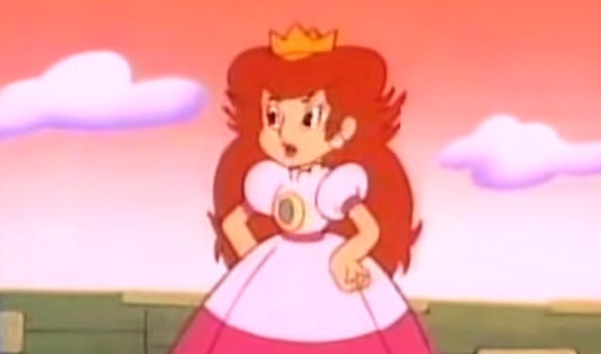 Image of Peach in Super Mario Bros Super Show