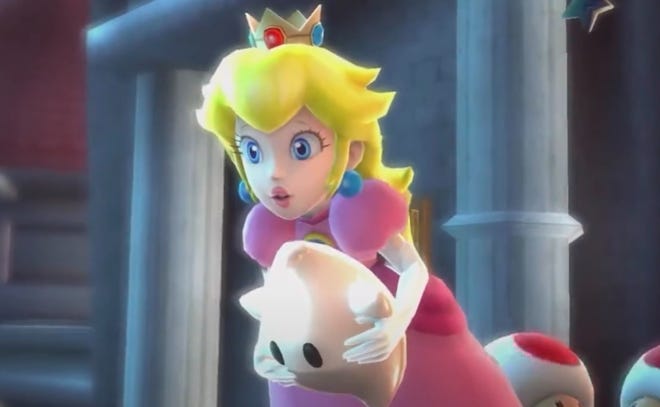 Princess Peach in Super Mario Galaxy