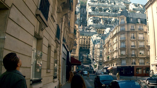 Screenshot from Inception.