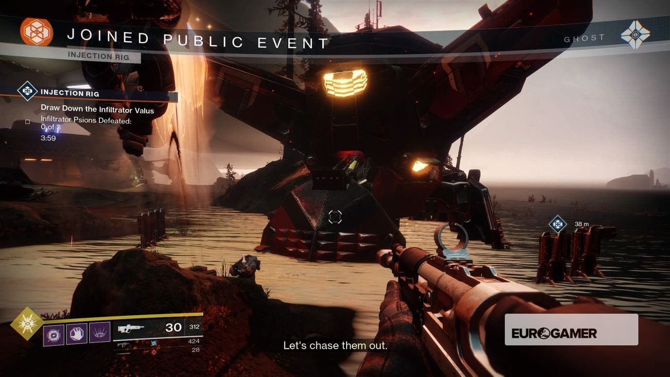 Destiny 2 Heroic Public Events - triggers for Injection Rig, Taken ...