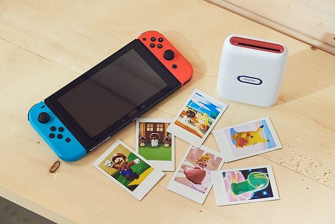 fujifilm instax mini link for nintendo switch smartphone printer