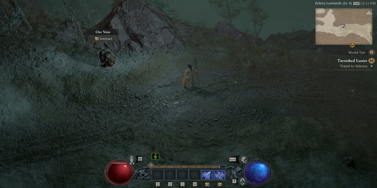 Diablo 4 iron ore locations and silver ore locations | VG247