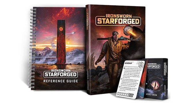 Ironsworn: Starforged RPG layout