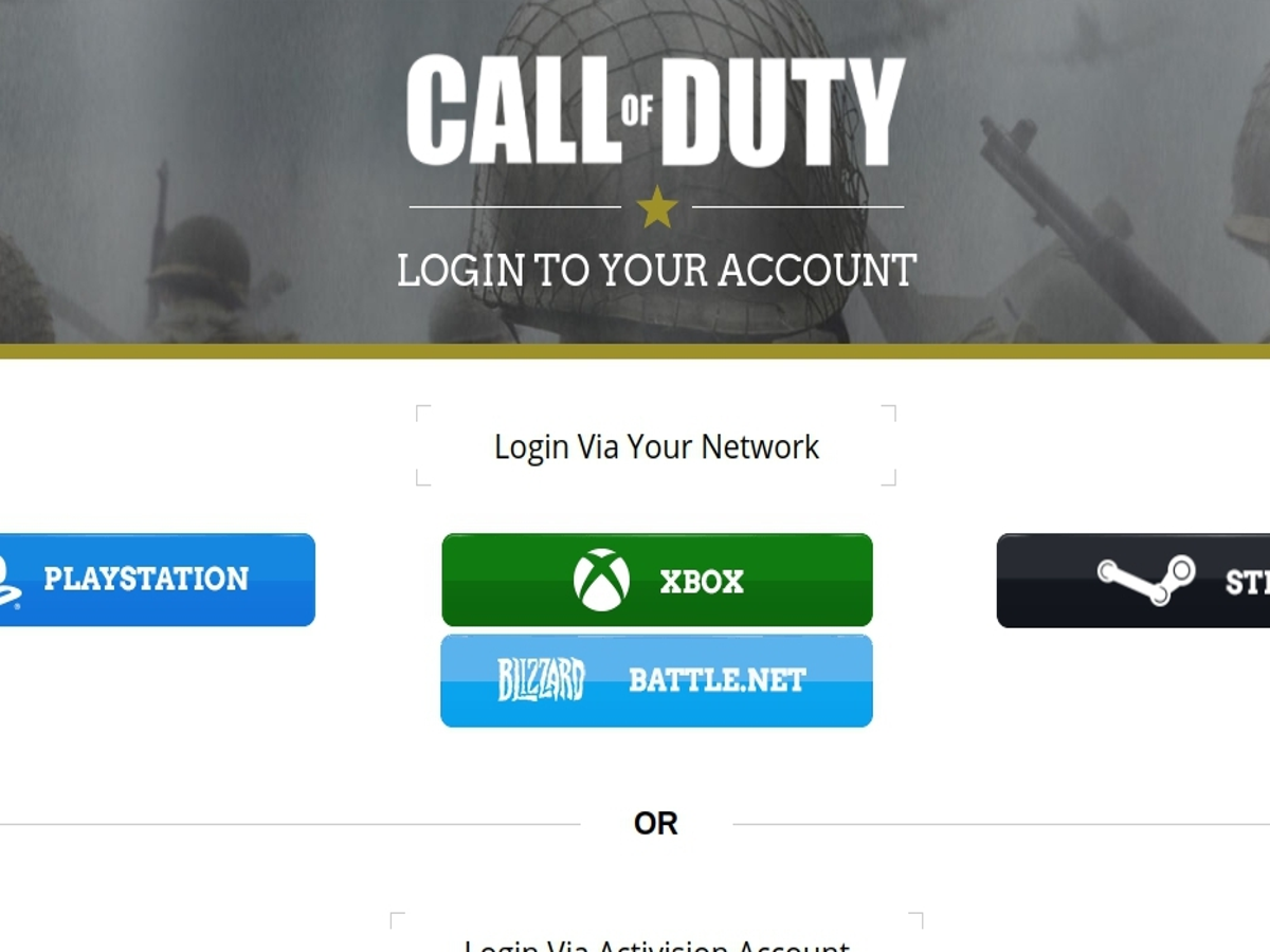 Call of Duty website now lets you link Blizzard Battle.Net account