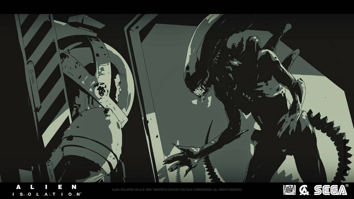 Alien Isolation Artwork