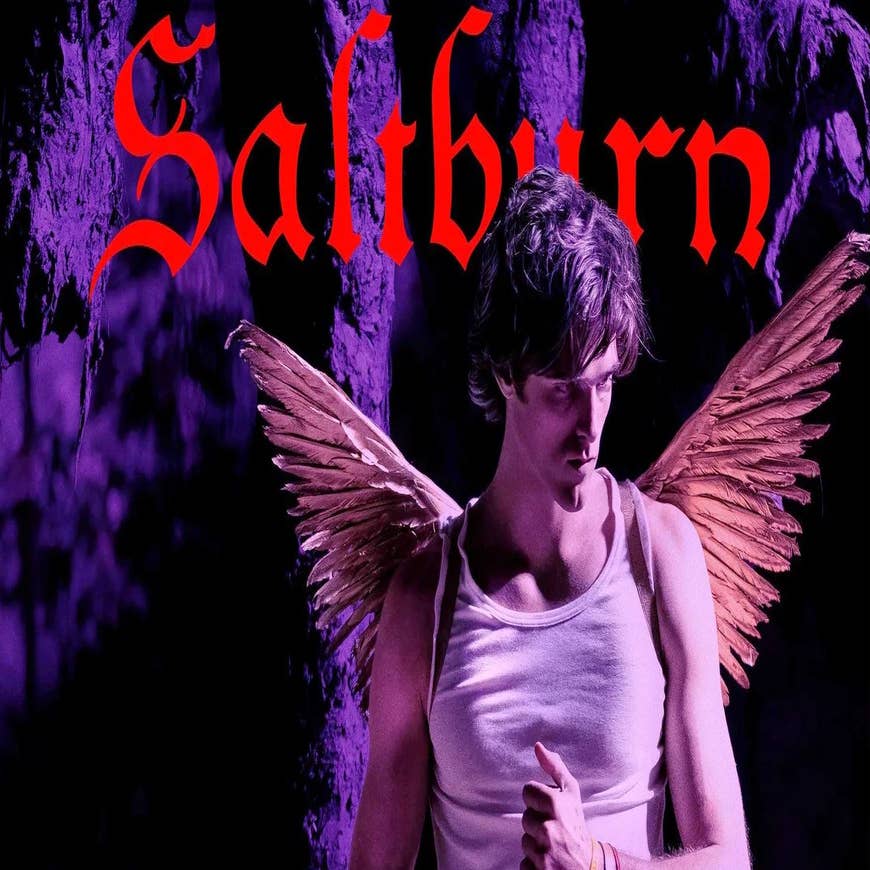 Saltburn: Are Jacob Elordi's wings a callback to Clare Danes in Romeo +  Juliet? We asked the costume designer