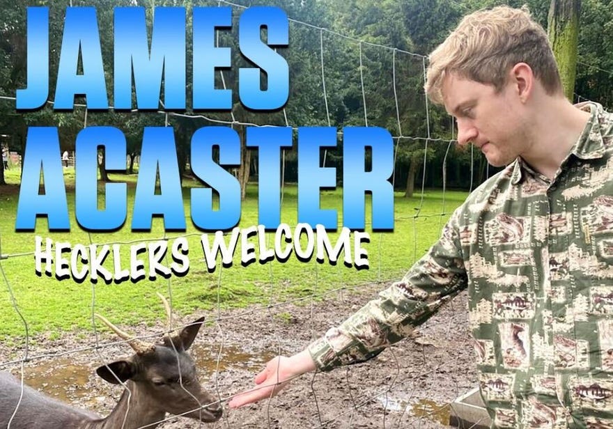 Promotional image for Hecklers Welcome