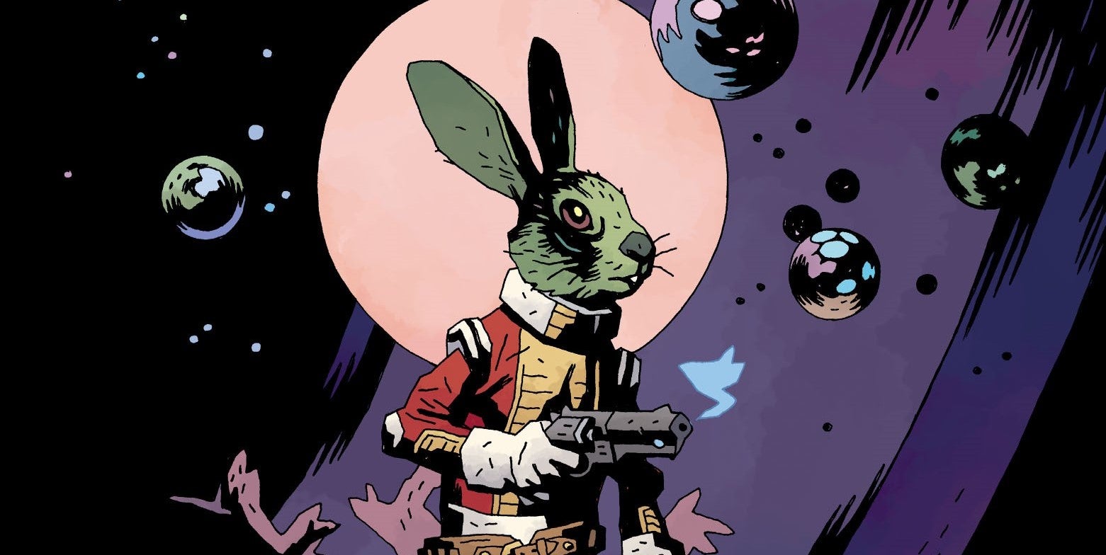 Star Wars' favorite green rabbit Jaxxon is back in a convention
