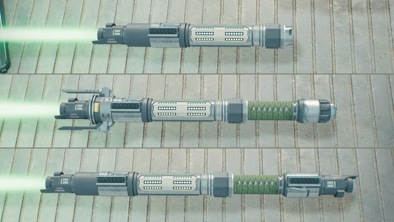 Best lightsaber designs in Jedi Survivor Rock Paper Shotgun