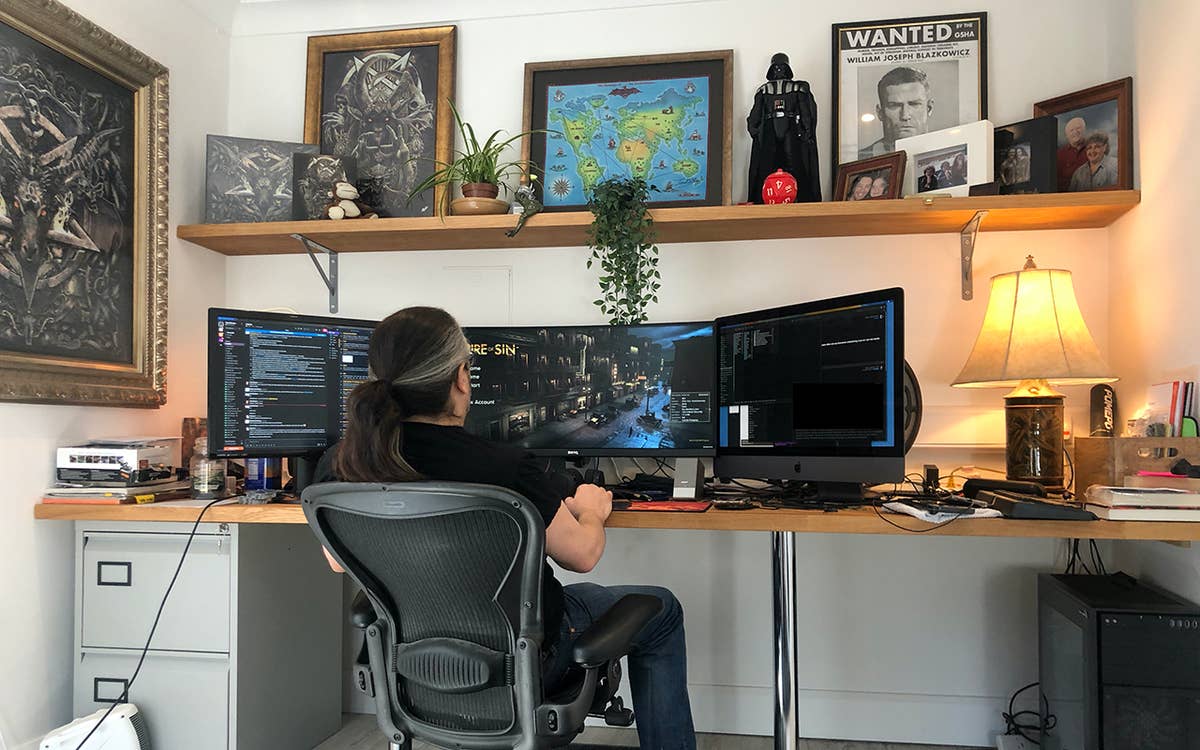 Desk Jobs: Games professionals share their work-from-home set-ups