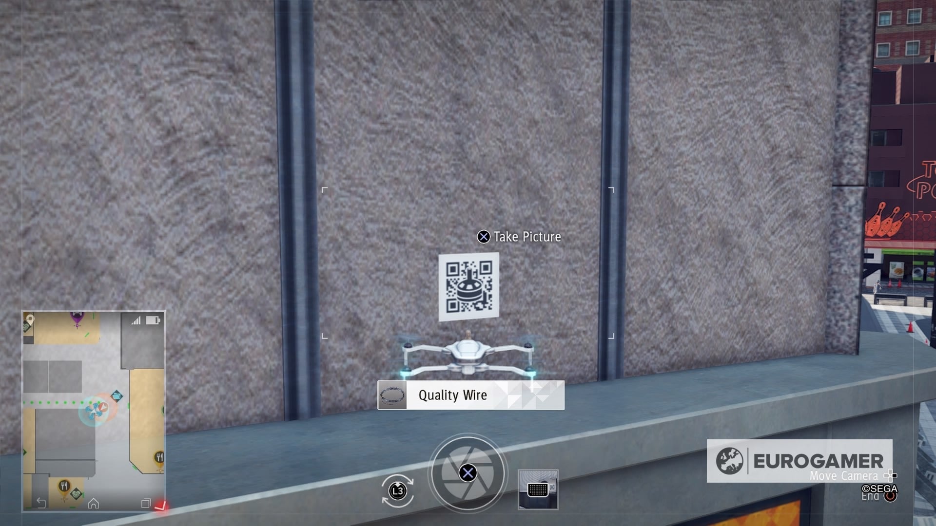 Judgment QR code locations to upgrade Drone Parts explained