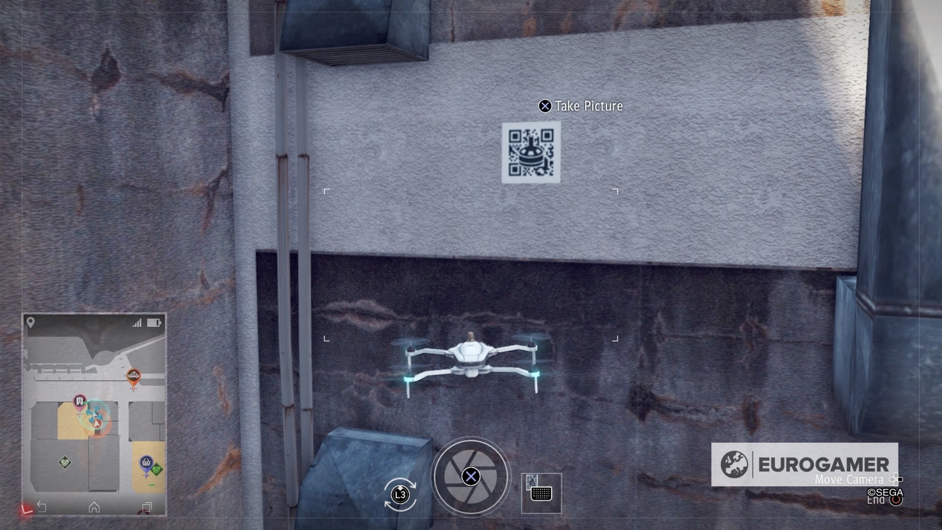 Judgment QR code locations to upgrade Drone Parts explained