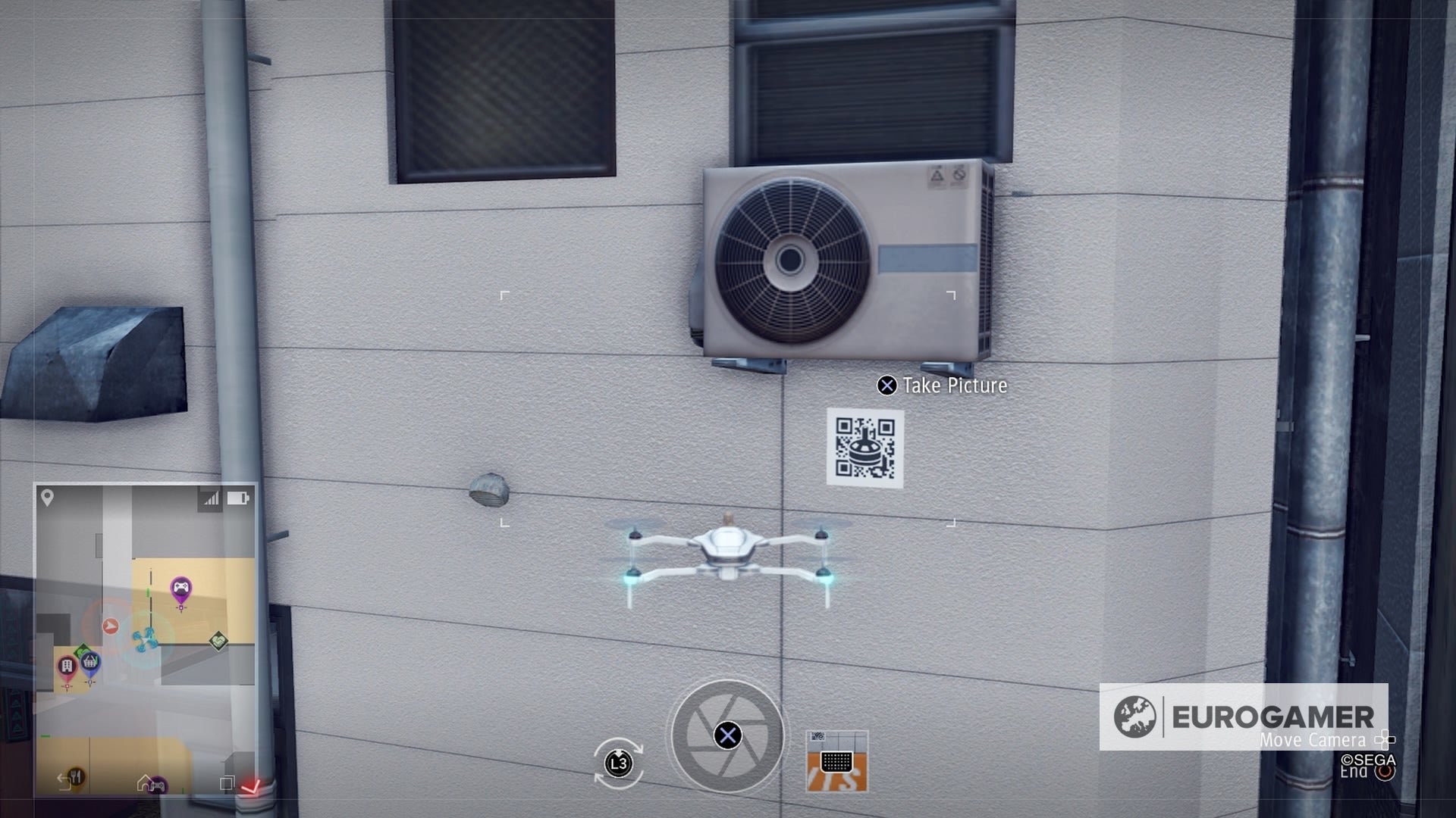 Judgment QR code locations to upgrade Drone Parts explained