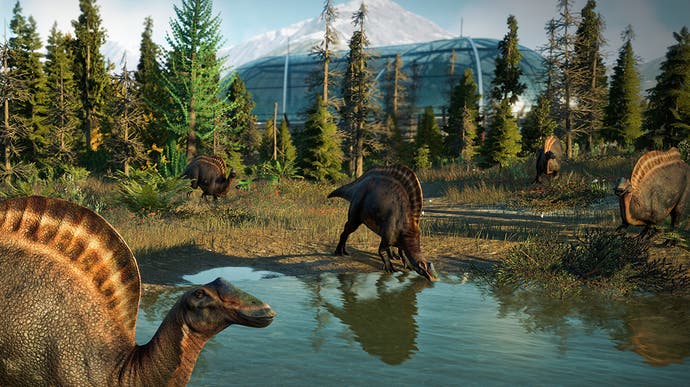 Die neueste DLC von Jurassic World Evolution 2 fügt Dinos aus der Camp Creetaceous Animated Series hinzu Die neueste DLC von Jurassic World Evolution 2 fügt Dinos aus der Camp Creetaceous Animated Series hinzu