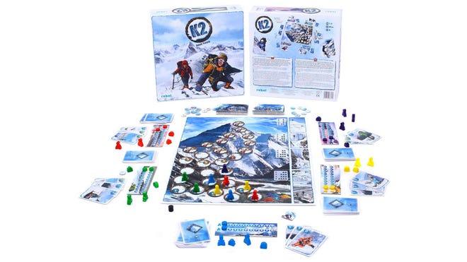 K2 board game layout