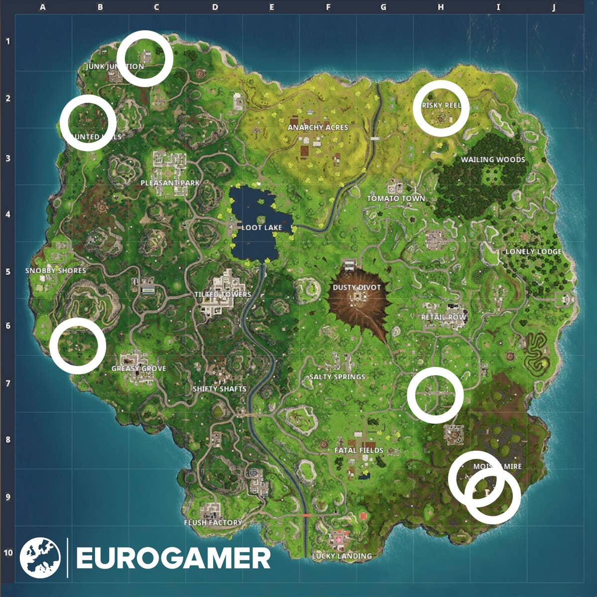 Paard toewijzing basketbal Fortnite camera locations: Where to dance in front of different film camera  locations explained | Eurogamer.net