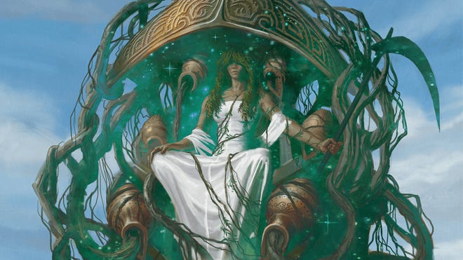 Karametra Mythic Odysseys of Theros tabletop roleplaying game sourcebook
