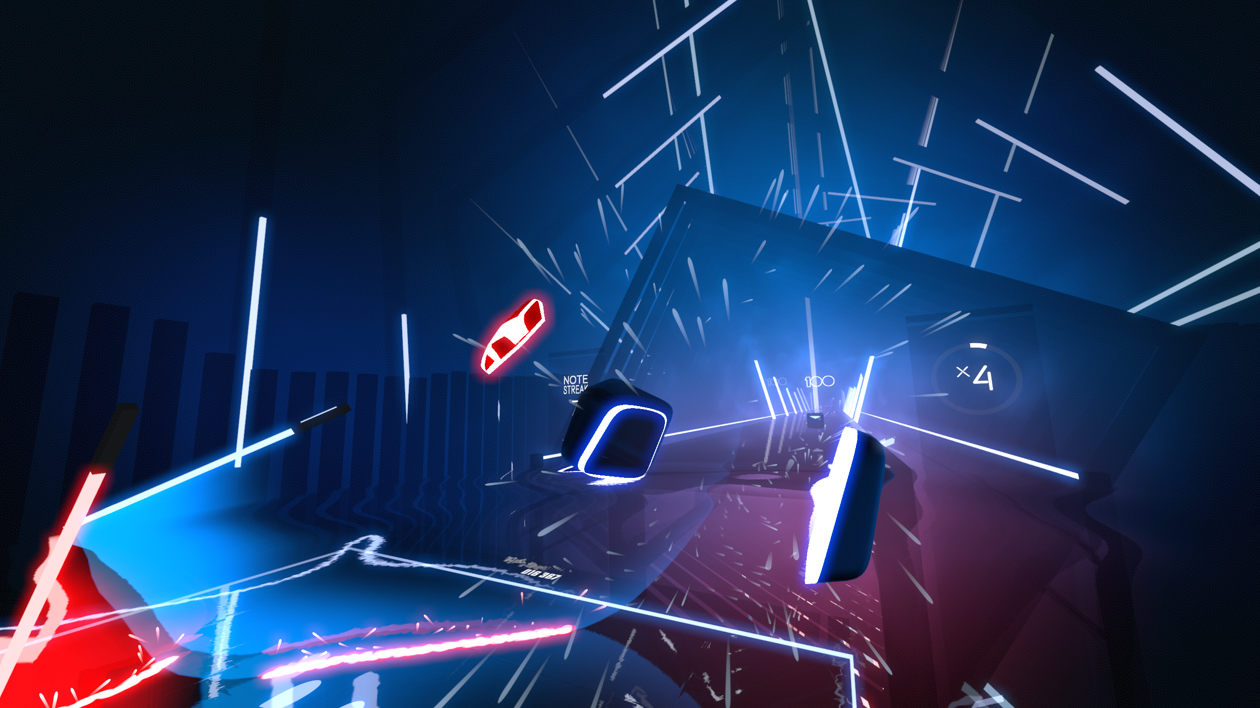 Beat saber sale xbox one vr