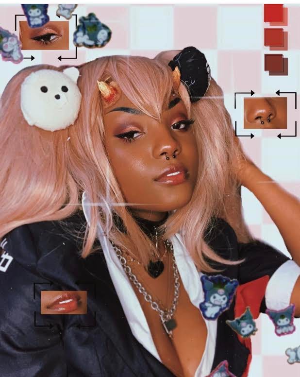 Keondra as Junko Enoshima from Danganronpa