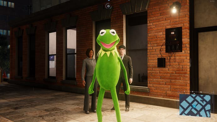 Kermit mod for Spider Man Remastered PC
