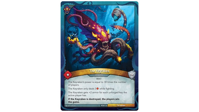 Keyforge: Adventures Keyraken card