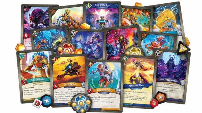 Keyforge Mass Mutation trading card game card fan 2