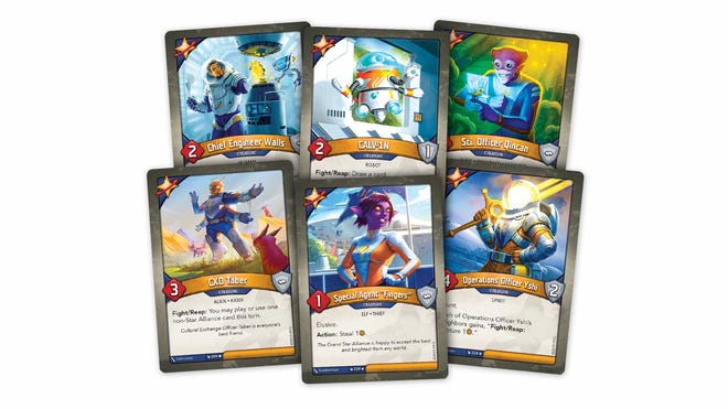 Keyforge trading card game Star Alliance