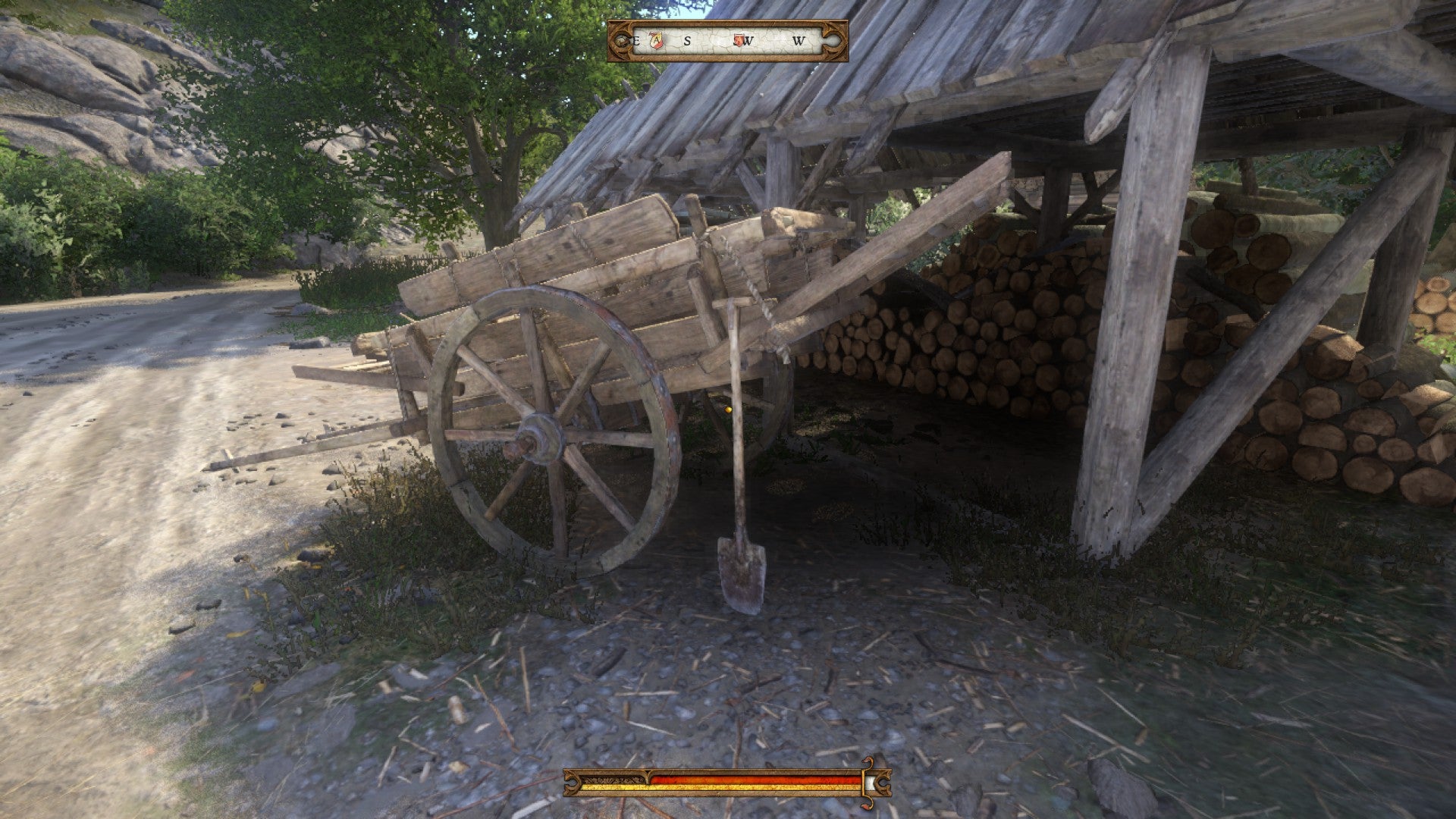 Kingdom Come Deliverance Good Thief Quest Where is the Spade, Unlock