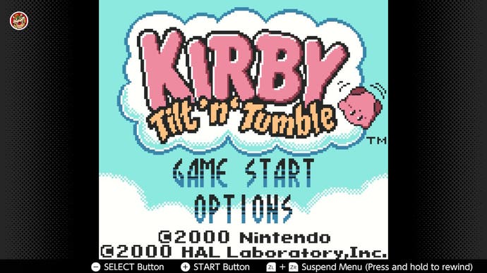 Kirby Tilt n Tumble