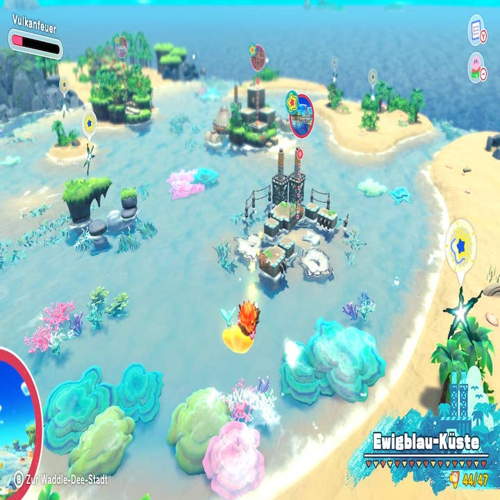 Kirby und das vergessene Land in der featured-Spielekritik