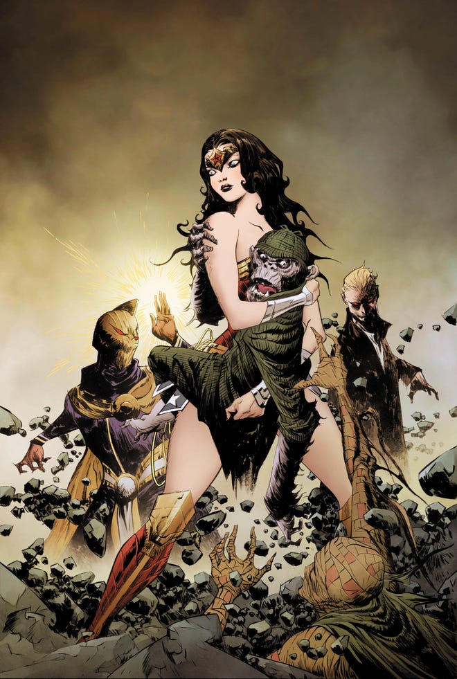 Wonder Woman and Justice League Dark enter nightmares