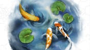 Tile-placement board game Koi Garden wants to help players relax and unwind.