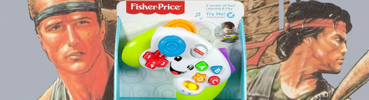 The Famed Konami Code from Contra Works on a New Fisher Price Toy VG247