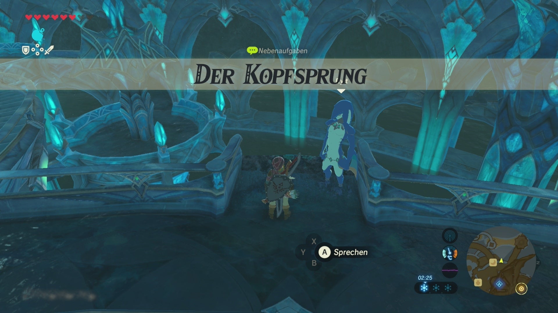 Zelda Breath Of The Wild Davongetrieben Zelda: Breath of the Wild - Der Kopfsprung, Suche nach dem Leunen
