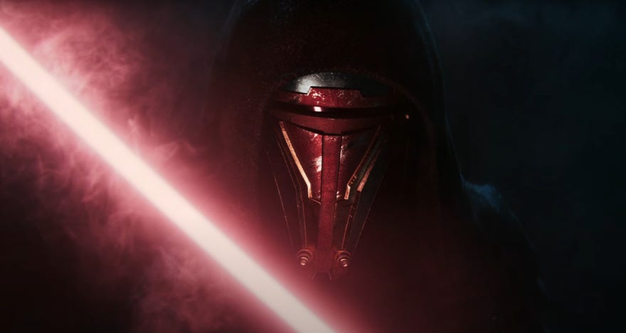 A still from the teaser trailer announcing Star Wars: Knights Of The Old Republic Remake.
