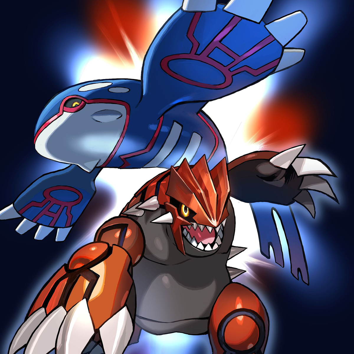 Kyogre And Groudon