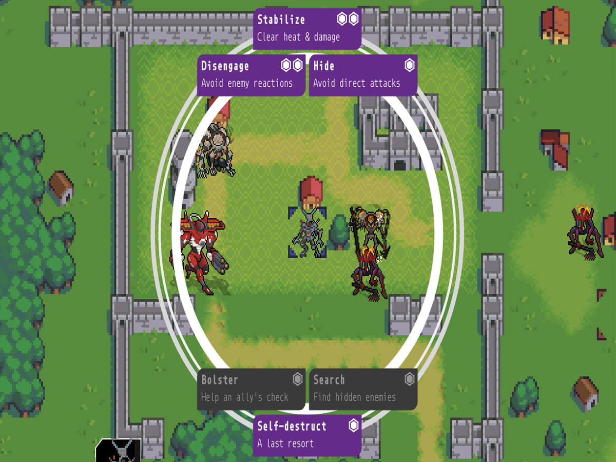 Turn-based tactical RPG that you can play at work
