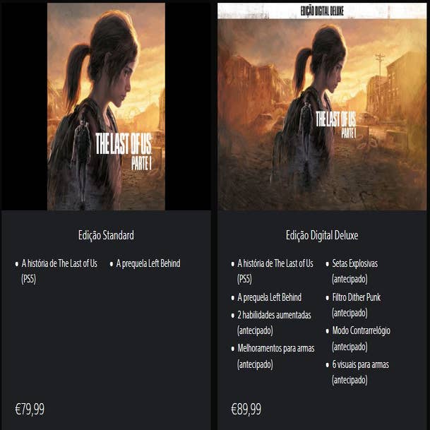 The Last of Us Part I: veja edições, preços e data de lançamento