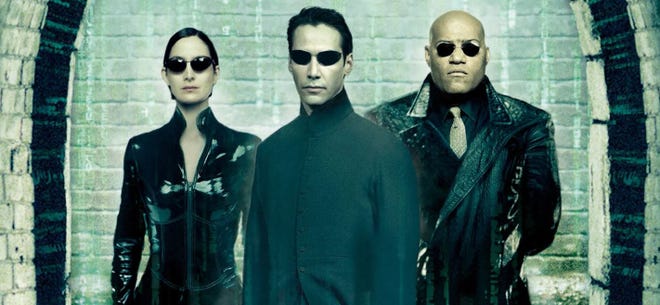 Cropped poster for Matrix Reloaded