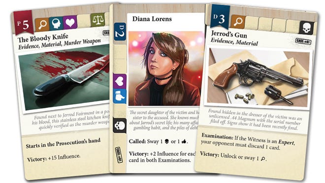 Lawyer Up board game card fan