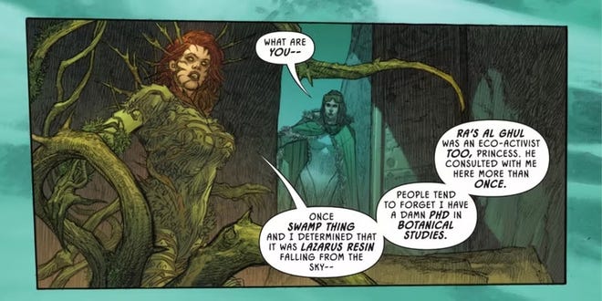 Poison Ivy reveals history with Ra's al Ghul