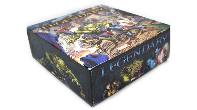 Legendary: Marvel Deck Building Game layout