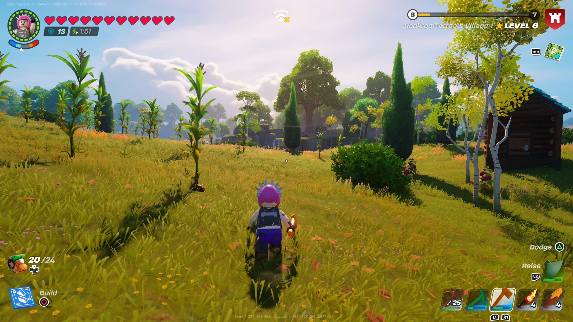 LEGO Fortnite Armor How to increase hearts and defence VG247