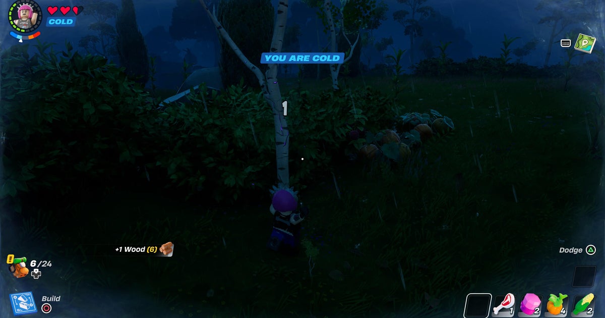 How to survive cold and warm up in LEGO Fortnite VG247