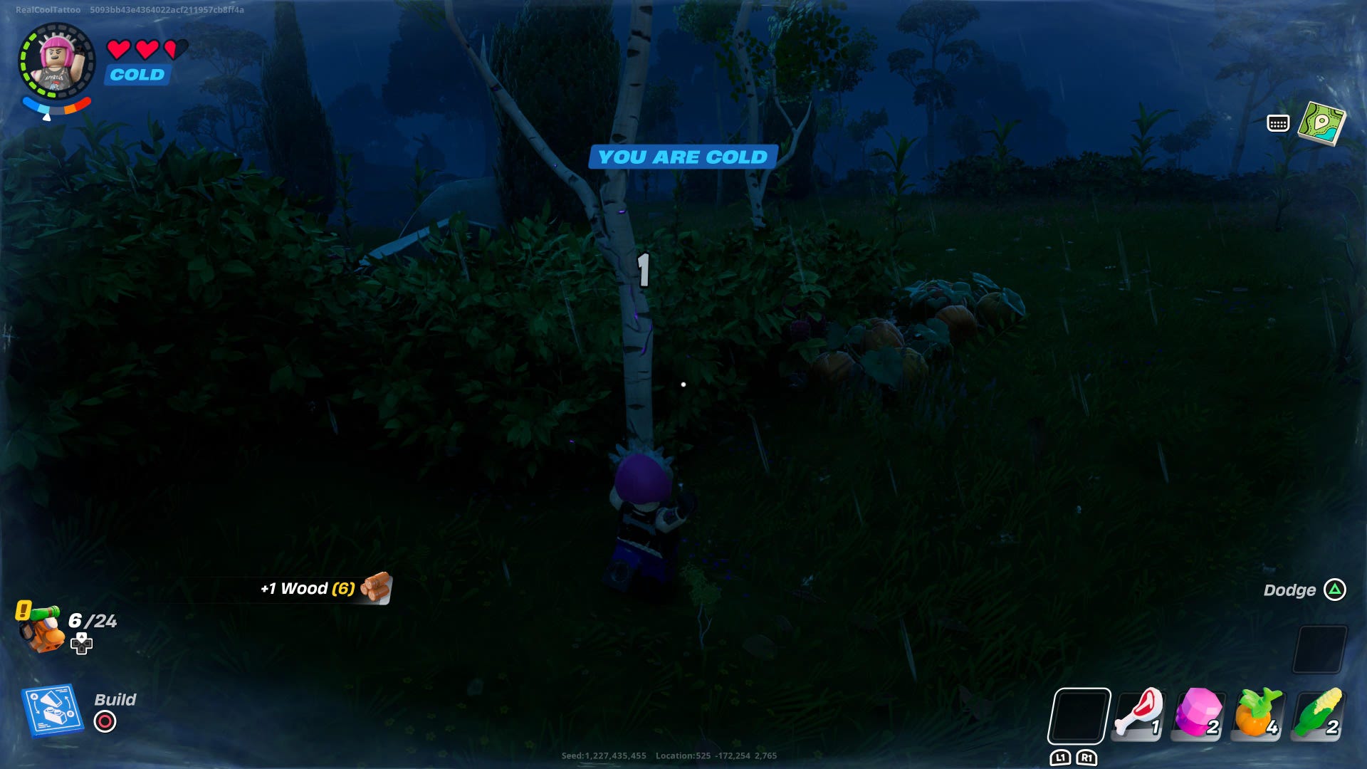 How to survive cold and warm up in LEGO Fortnite VG247