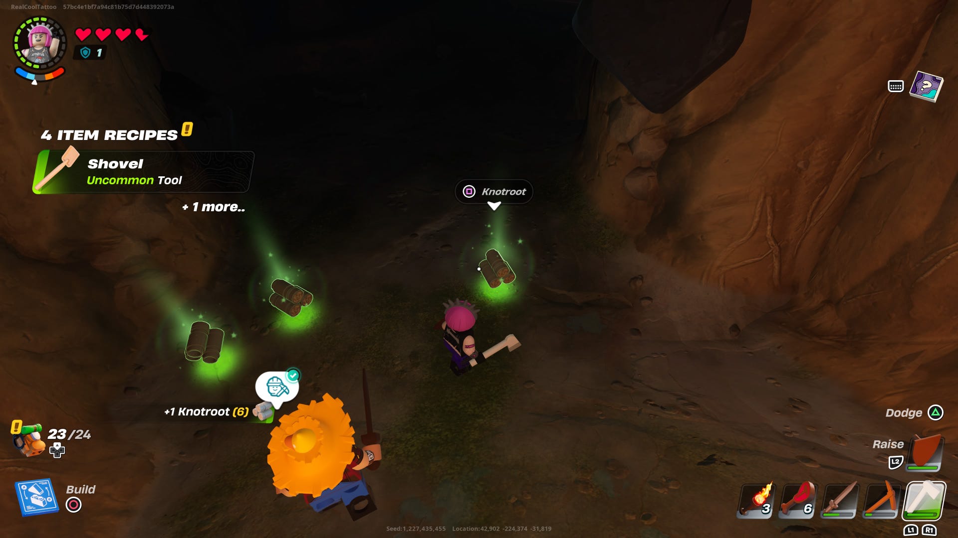 Where to find Knotroot in LEGO Fortnite VG247