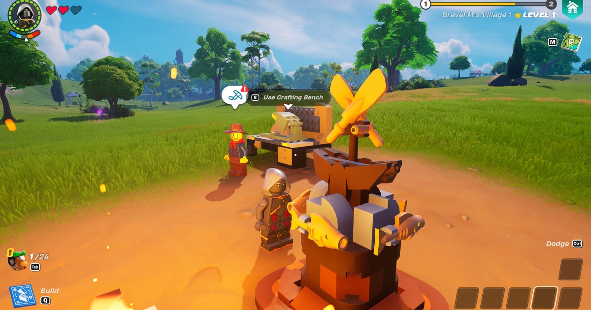 How to unlock metal smelter in Lego Fortnite VG247