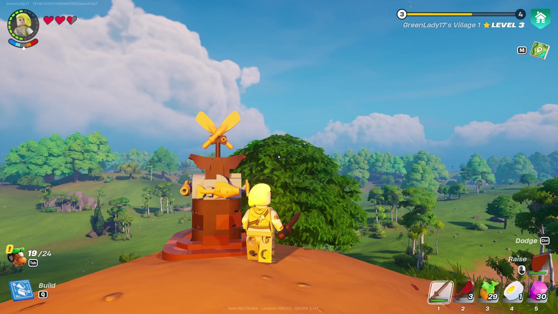 Can you move your village in LEGO Fortnite? VG247