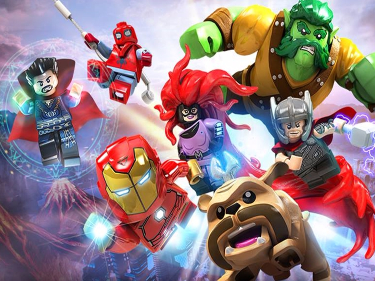 LEGO Marvel Super Heroes (PS4) - All Iron Man Characters + Free Roam  Gameplay 
