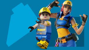 The LEGO and Fortnite versions of the Explorer Emilie skin.